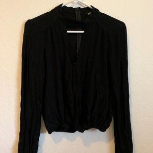 Black long sleeve shirt